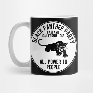 Oakland California 1966 Black Panther Party Mug
